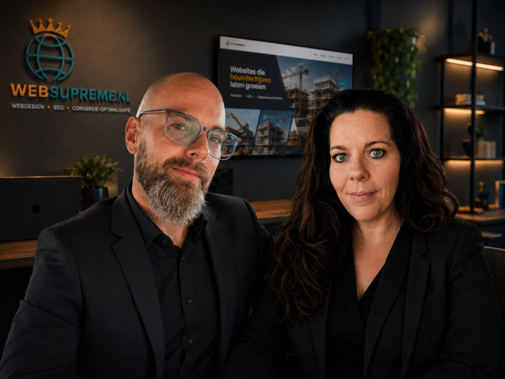 Marcel en Esther zijn de drijvende kracht achter Websupreme.nl